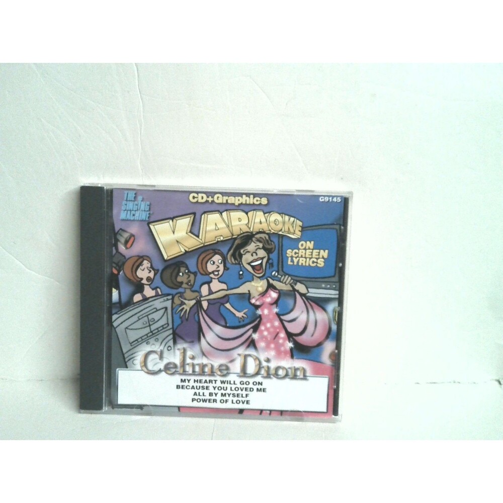 Sing The Hits Celine Dion CD The Singing Machine G9145 Hong Kong